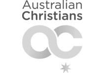 The logo for australian christians.