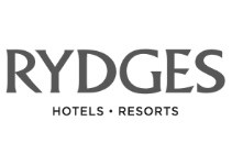 Rydges hotels & resorts logo.